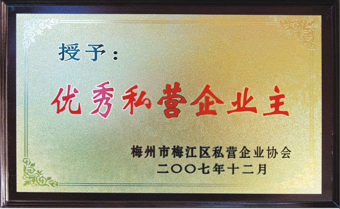 優秀私營企業主